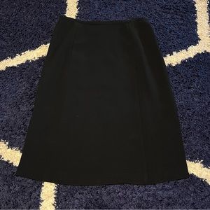 Talbots Black Skirt